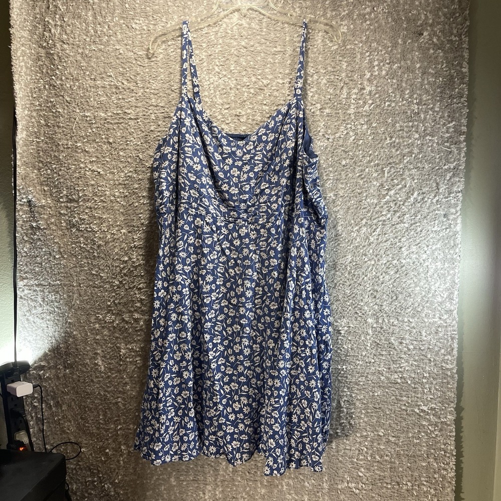 Old Navy Women's Cami Floral Smocked Fit & Flare Sun Dress Strappy XXL